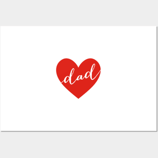 love you dad, happy father's day Posters and Art